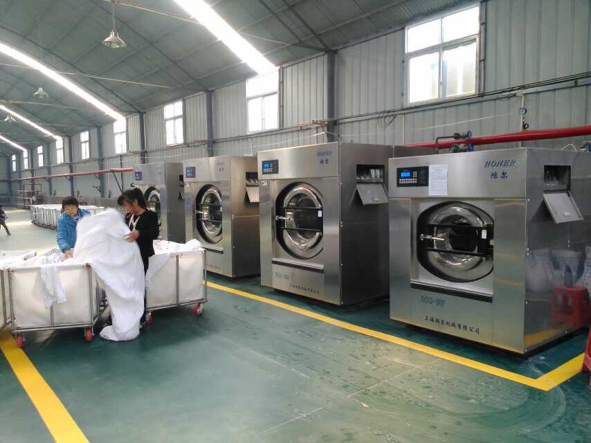 大型布草洗涤公司图片展